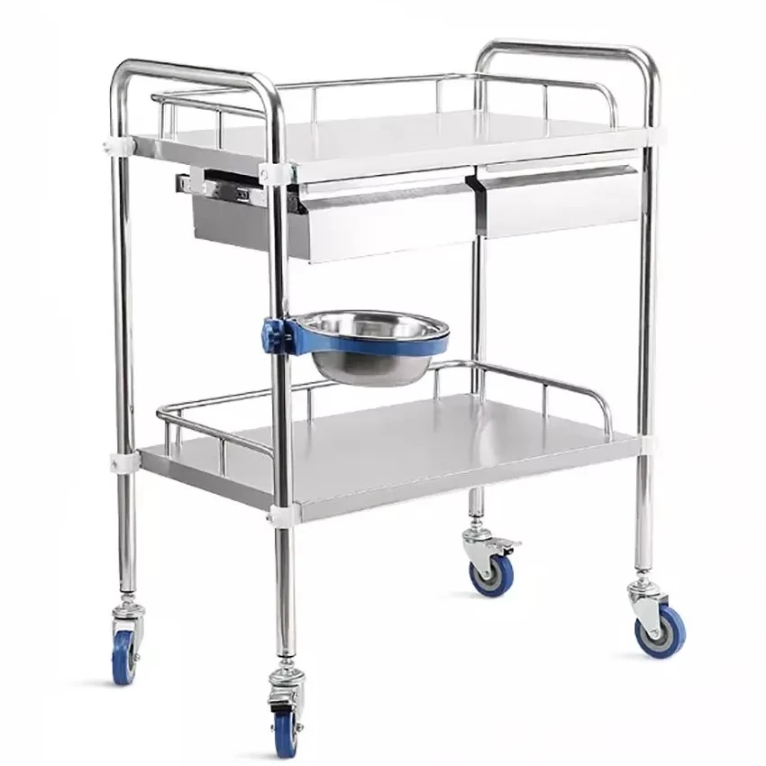 Stainless Steel Hospital Trolley factory